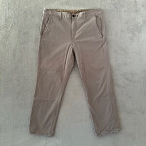 RAG & BONE Fit 2 Slim Stretch Chino Pants Khaki Beige Men's 36 x 25 Made in USA